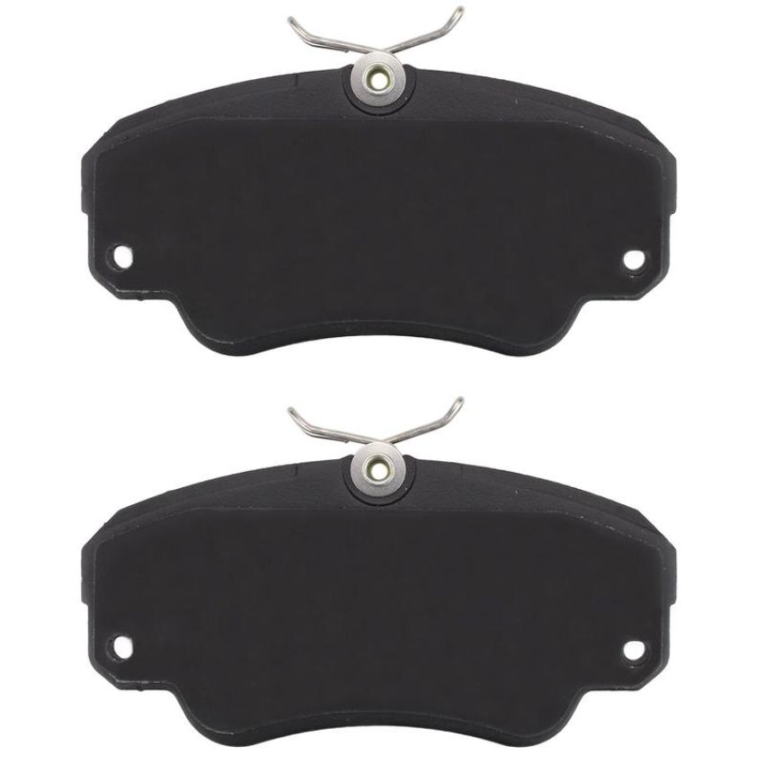 MPA 1001-0720M Quality-Built Premium Semi-Metallic Brake Pads w/ Hardware