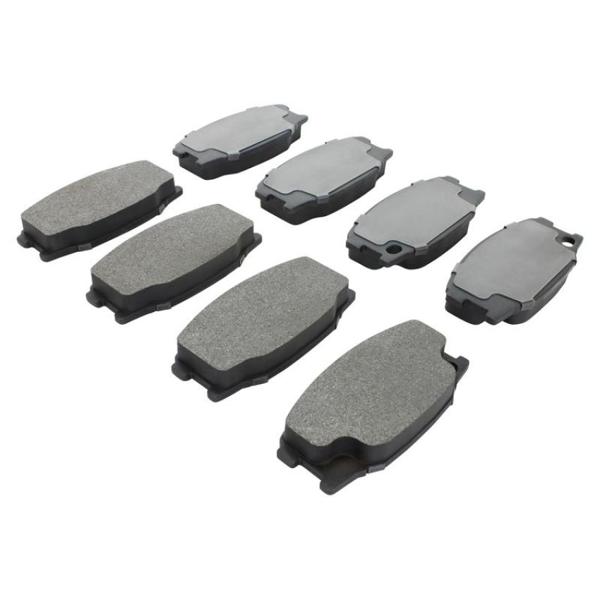 MPA 1001-0734M Quality-Built Premium Semi-Metallic Brake Pads