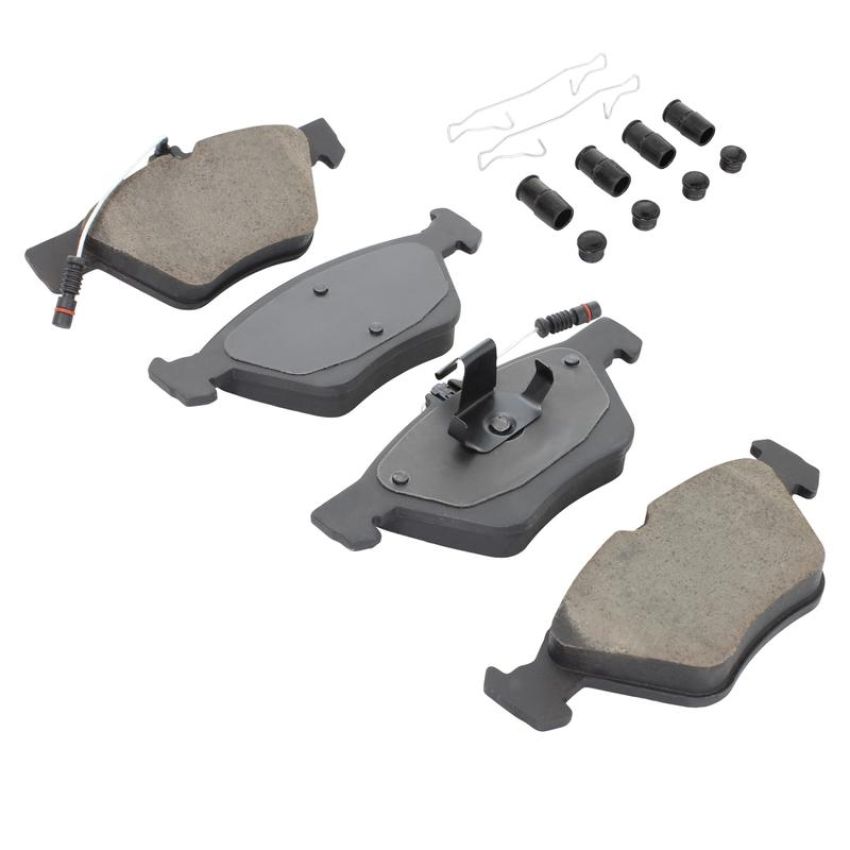 MPA 1001-0740C Quality-Built Premium Ceramic Brake Pads w/ Hardware