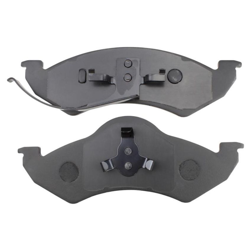MPA 1001-0746M Quality-Built Premium Semi-Metallic Brake Pads w/ Hardware