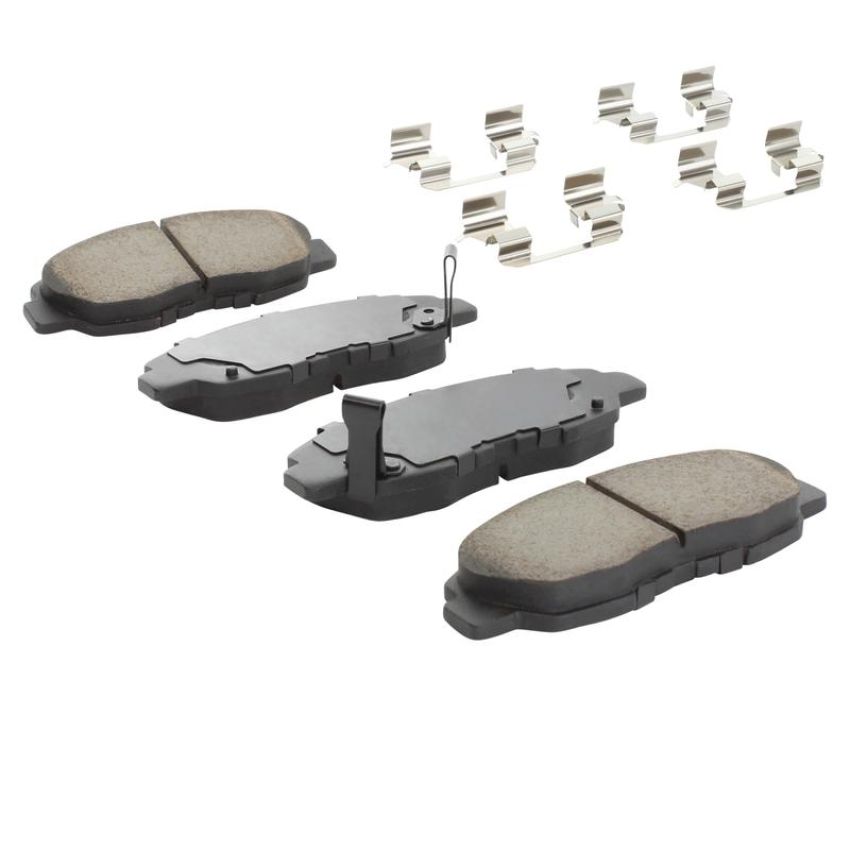 MPA 1001-0764C Quality-Built Premium Ceramic Brake Pads w/ Hardware