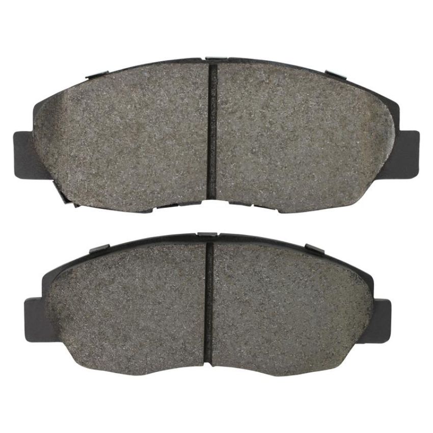 MPA 1001-0764M Quality-Built Premium Semi-Metallic Brake Pads w/ Hardware
