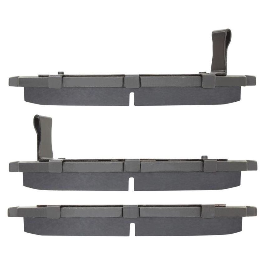 MPA 1001-0764M Quality-Built Premium Semi-Metallic Brake Pads w/ Hardware