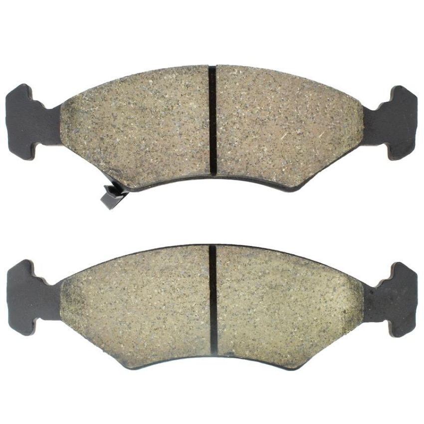 MPA 1001-0766C Quality-Built Premium Ceramic Brake Pads w/ Hardware