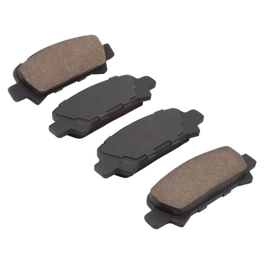 MPA 1001-0770AC Quality-Built Premium Ceramic Brake Pads w/ Hardware