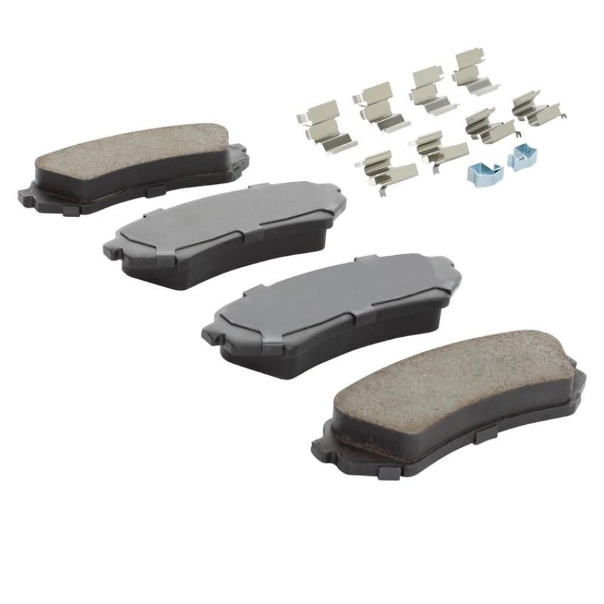 MPA 1001-0773C Quality-Built Premium Ceramic Brake Pads w/ Hardware