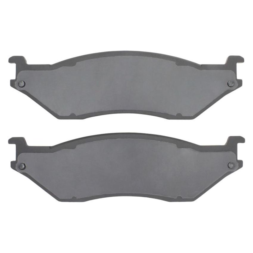 MPA 1001-0777M Quality-Built Premium Semi-Metallic Brake Pads w/ Hardware
