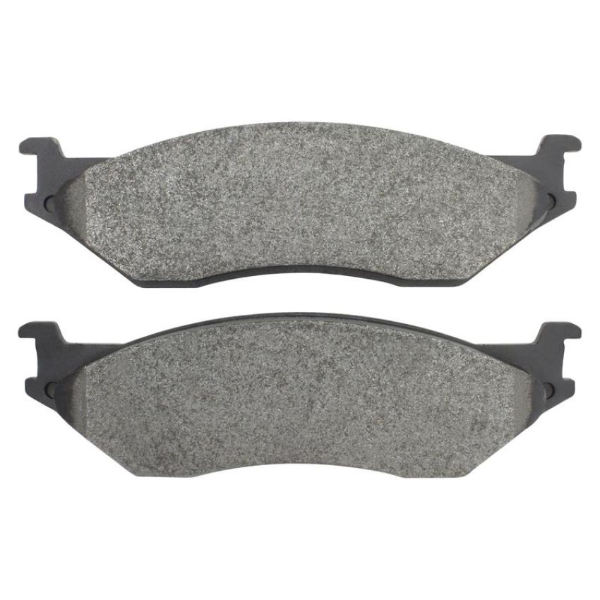MPA 1001-0777M Quality-Built Premium Semi-Metallic Brake Pads w/ Hardware