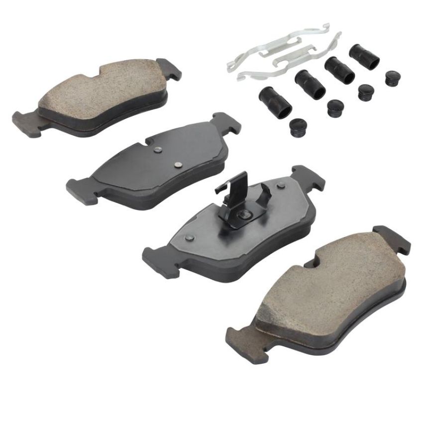 MPA 1001-0781C Quality-Built Premium Ceramic Brake Pads w/ Hardware