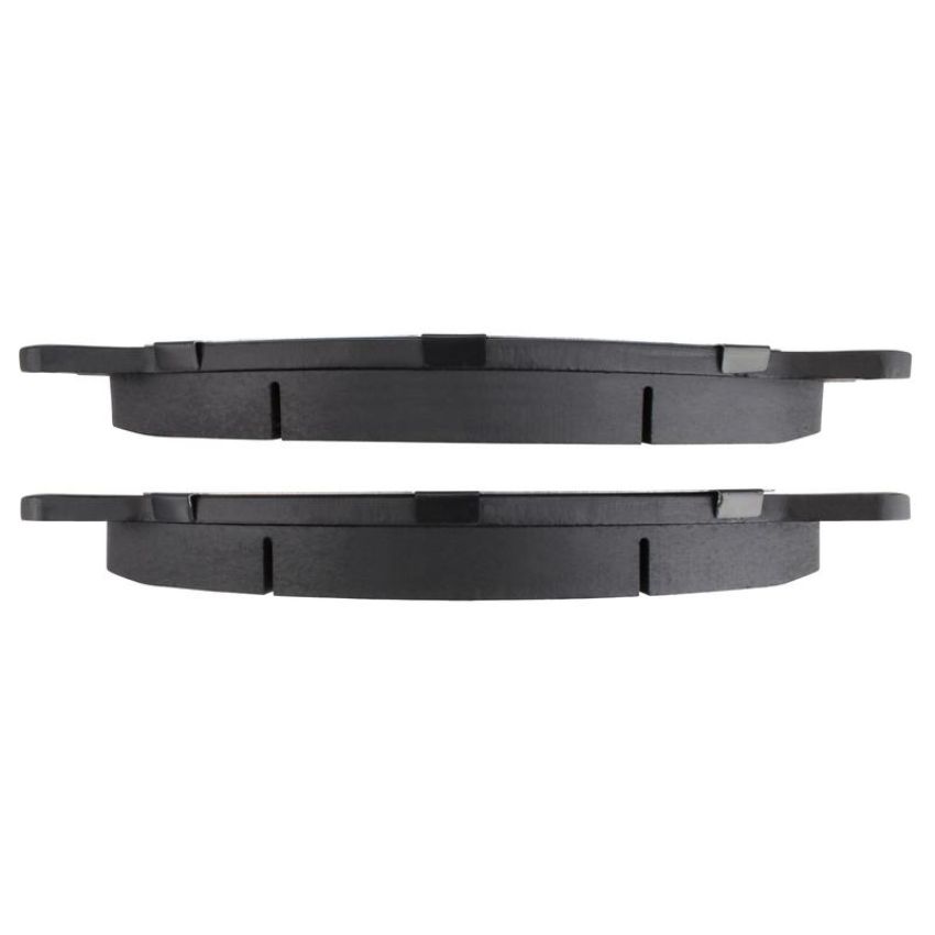 MPA 1001-0786AM Quality-Built Premium Semi-Metallic Brake Pads w/ Hardware