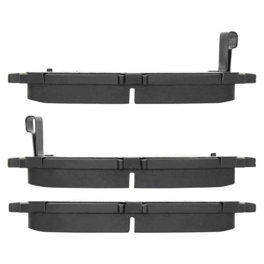 MPA 1001-0787M Quality-Built Premium Semi-Metallic Brake Pads w/ Hardware