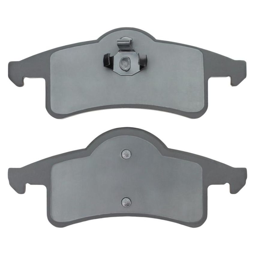 MPA 1001-0791M Quality-Built Premium Semi-Metallic Brake Pads w/ Hardware