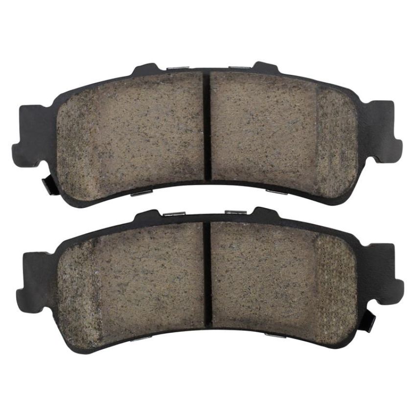 MPA 1001-0792AC Quality-Built Premium Ceramic Brake Pads w/ Hardware