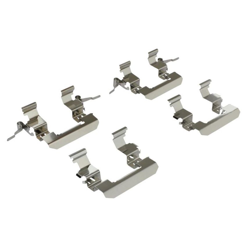 MPA 1001-0815AM Quality-Built Premium Semi-Metallic Brake Pads w/ Hardware