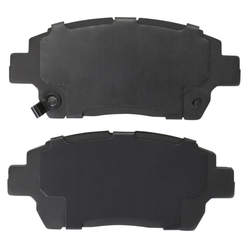 MPA 1001-0822M Quality-Built Premium Semi-Metallic Brake Pads w/ Hardware