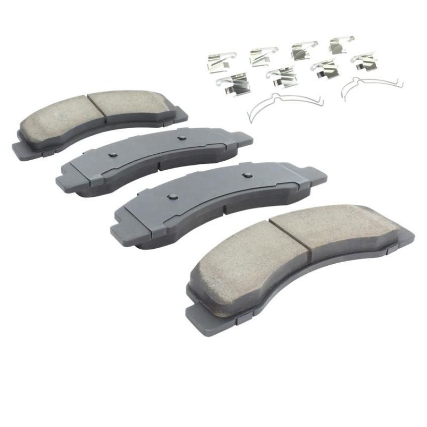 MPA 1001-0824C Quality-Built Premium Ceramic Brake Pads w/ Hardware