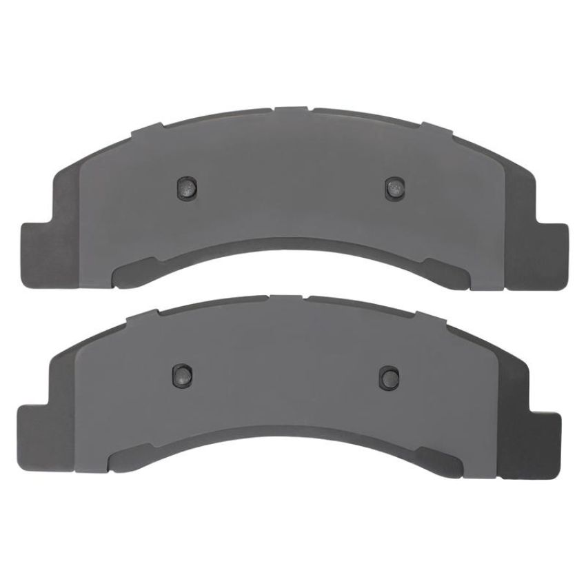MPA 1001-0824M Quality-Built Premium Semi-Metallic Brake Pads w/ Hardware