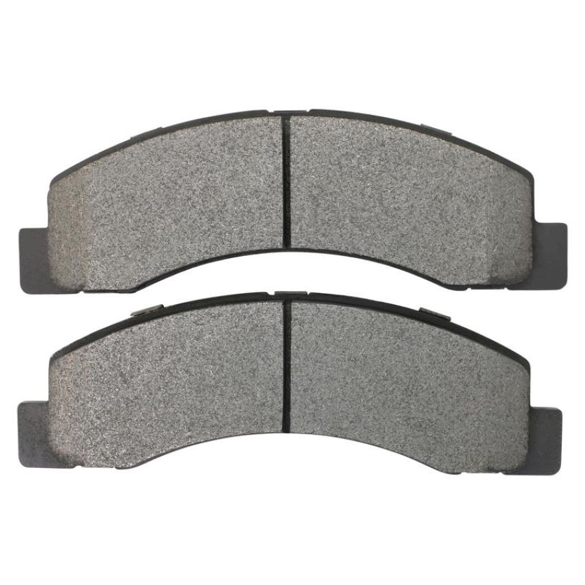 MPA 1001-0824M Quality-Built Premium Semi-Metallic Brake Pads w/ Hardware