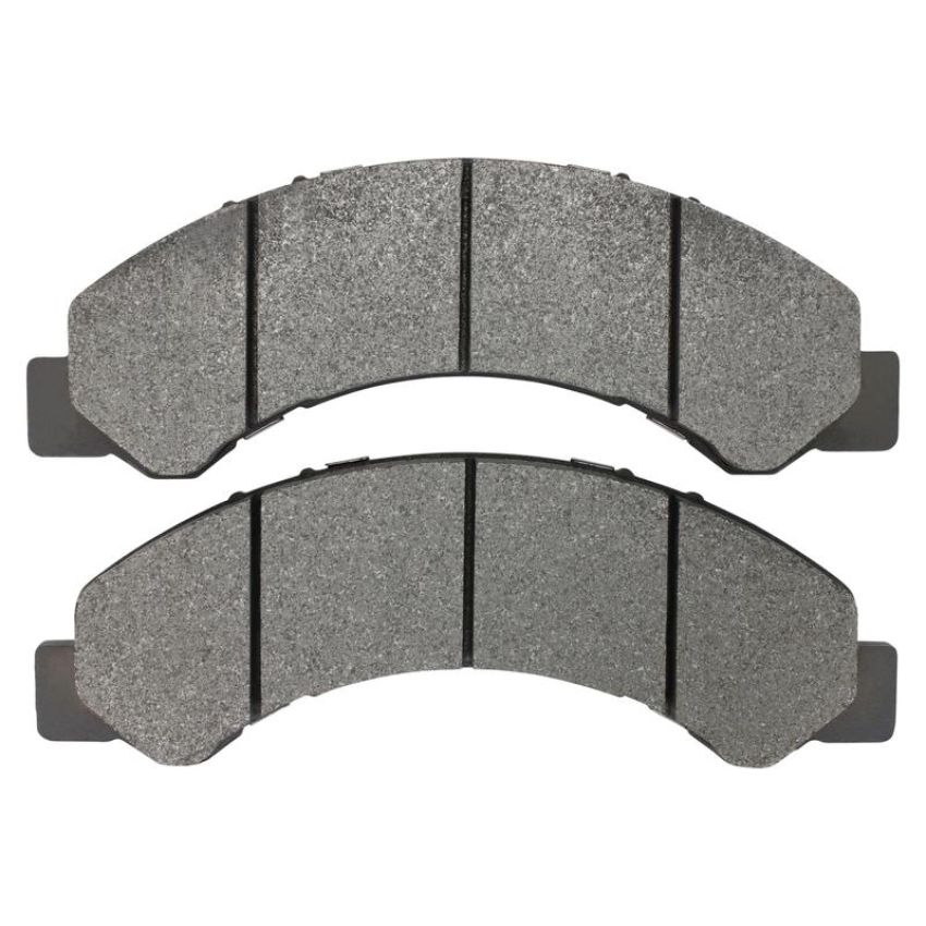 MPA 1001-0825M Quality-Built Premium Semi-Metallic Brake Pads w/ Hardware