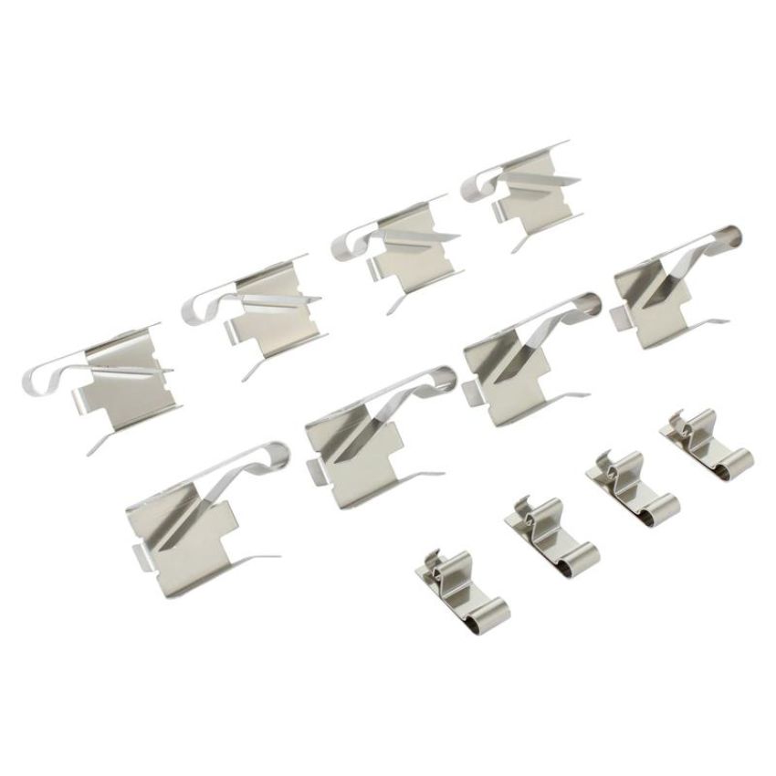 MPA 1001-0825M Quality-Built Premium Semi-Metallic Brake Pads w/ Hardware