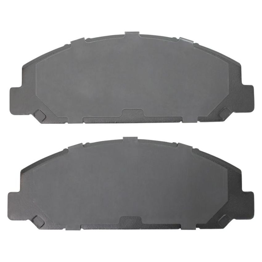 MPA 1001-0827M Quality-Built Premium Semi-Metallic Brake Pads w/ Hardware