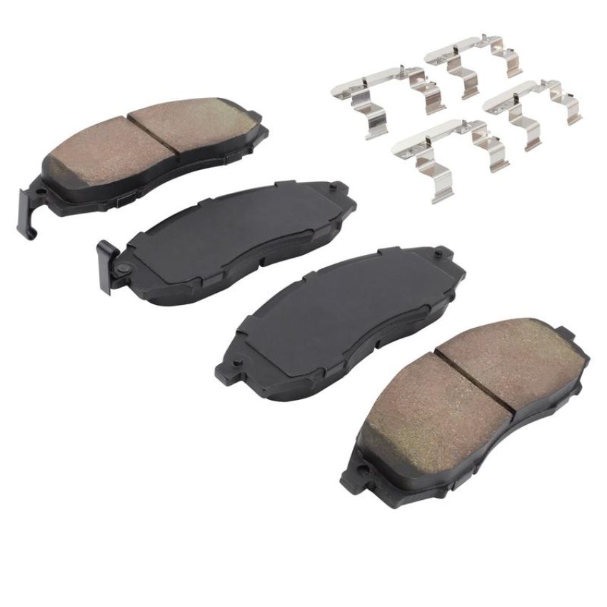 MPA 1001-0830C Quality-Built Premium Ceramic Brake Pads w/ Hardware