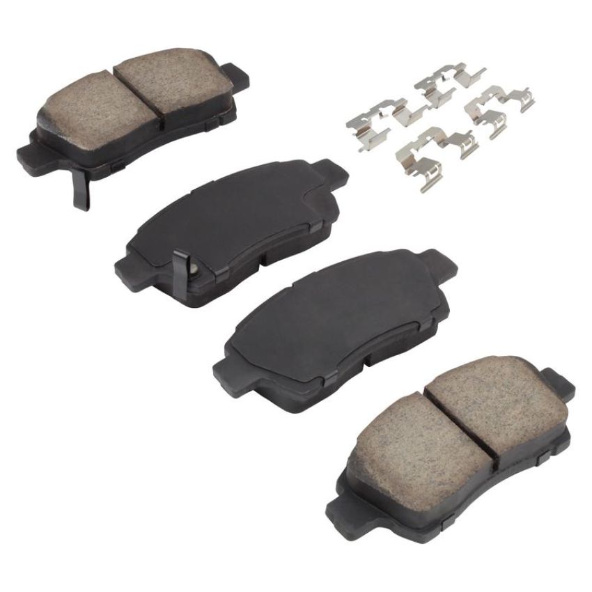 MPA 1001-0831C Quality-Built Premium Ceramic Brake Pads w/ Hardware
