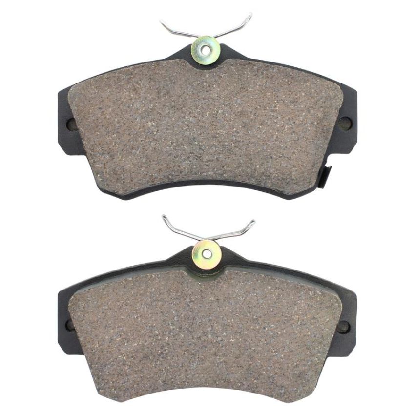 MPA 1001-0841M Quality-Built Premium Semi-Metallic Brake Pads w/ Hardware