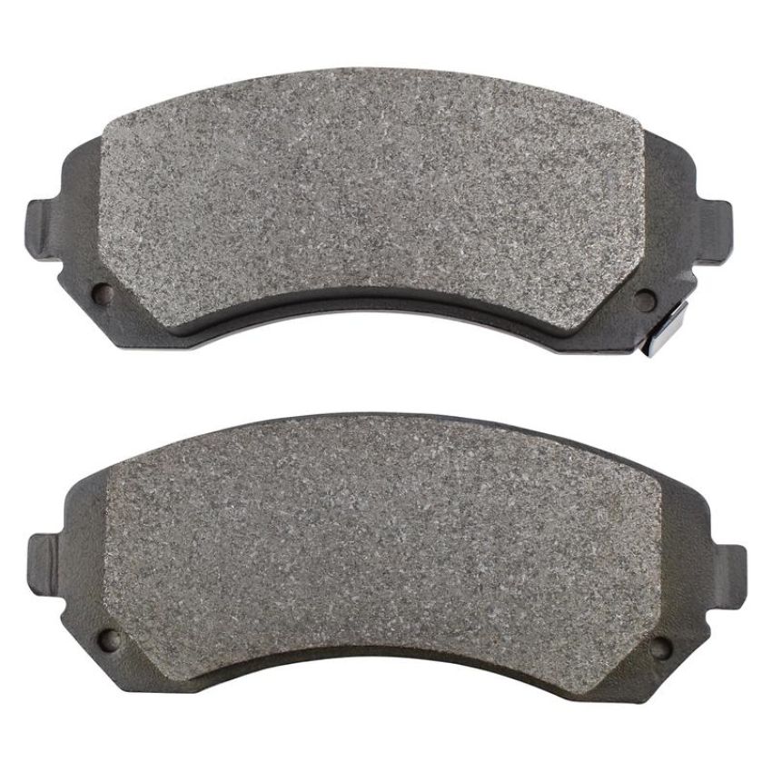 MPA 1001-0844M Quality-Built Premium Semi-Metallic Brake Pads w/ Hardware