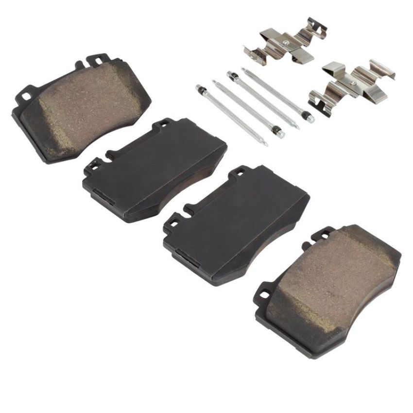 MPA 1001-0847C Quality-Built Premium Ceramic Brake Pads w/ Hardware