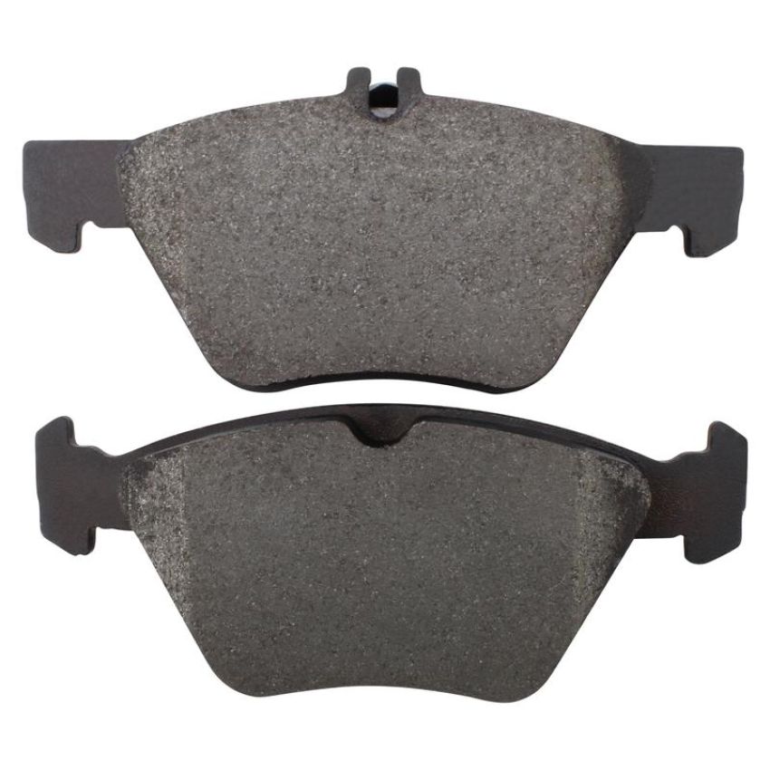 MPA 1001-0853AM Quality-Built Premium Semi-Metallic Brake Pads w/ Hardware