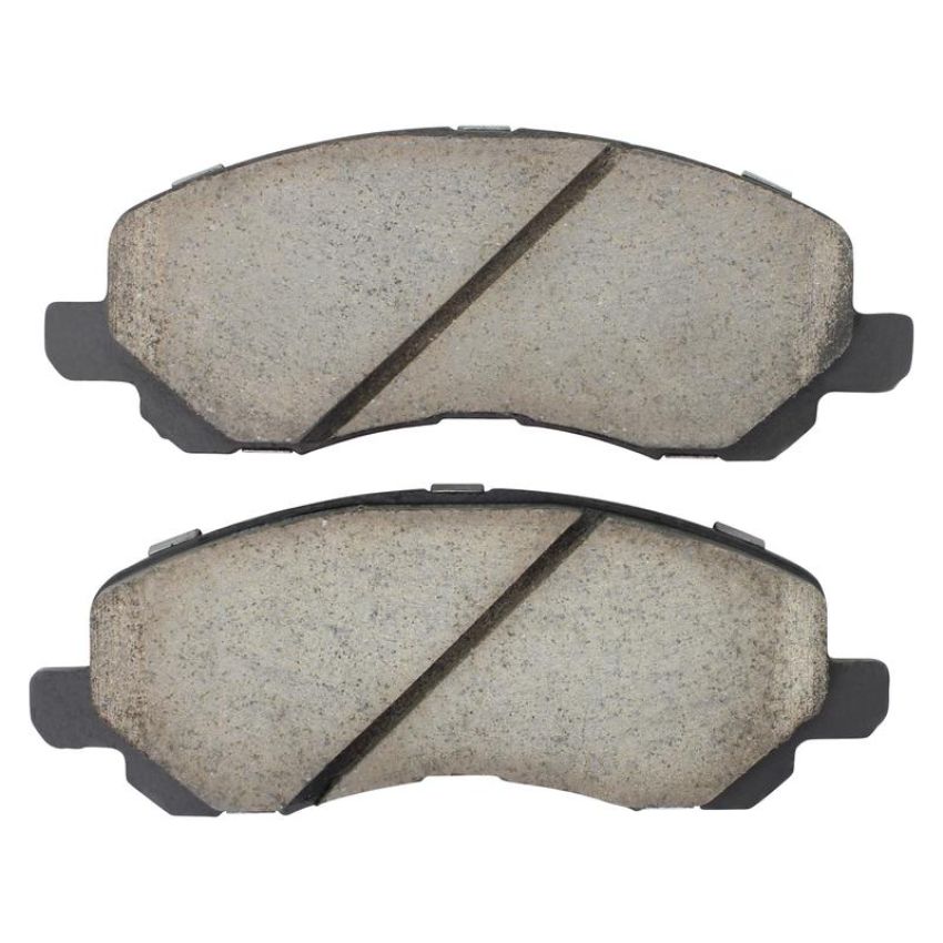 MPA 1001-0866C Quality-Built Premium Ceramic Brake Pads w/ Hardware
