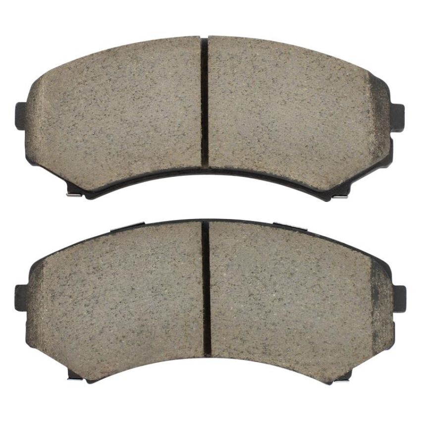 MPA 1001-0867C Quality-Built Premium Ceramic Brake Pads w/ Hardware