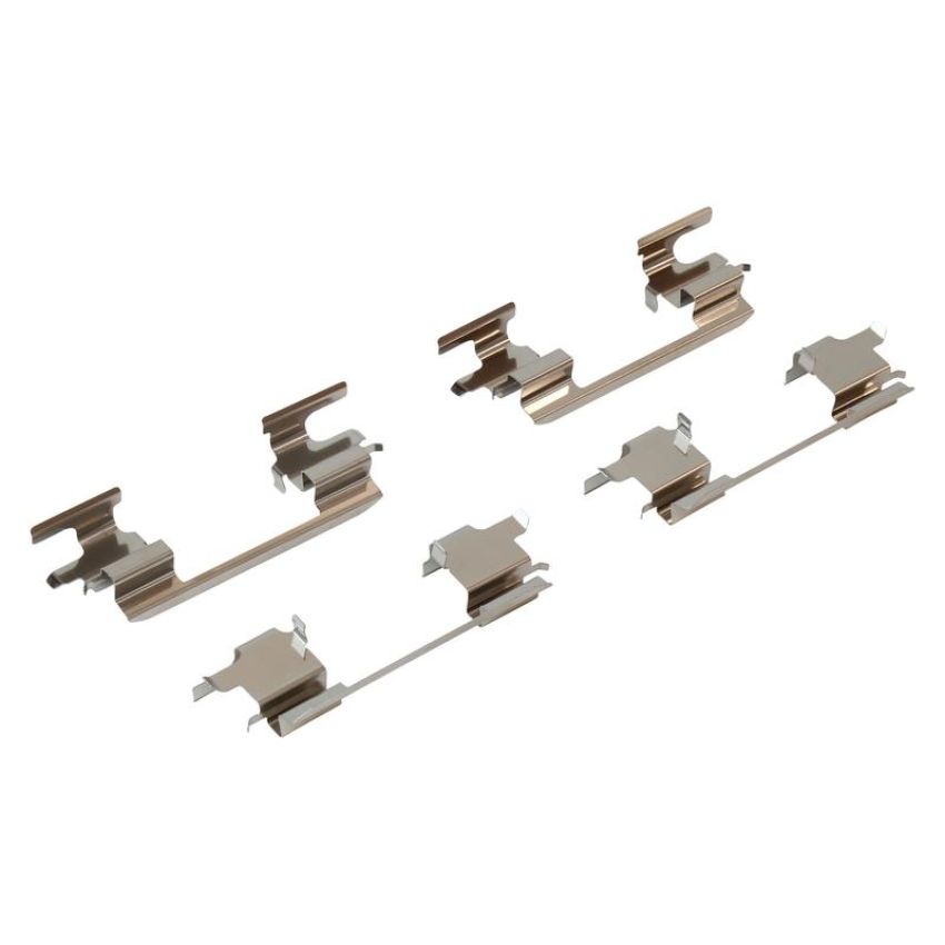 MPA 1001-0872AM Quality-Built Premium Semi-Metallic Brake Pads w/ Hardware