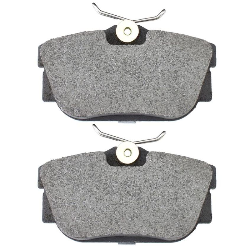 MPA 1001-0877M Quality-Built Premium Semi-Metallic Brake Pads w/ Hardware