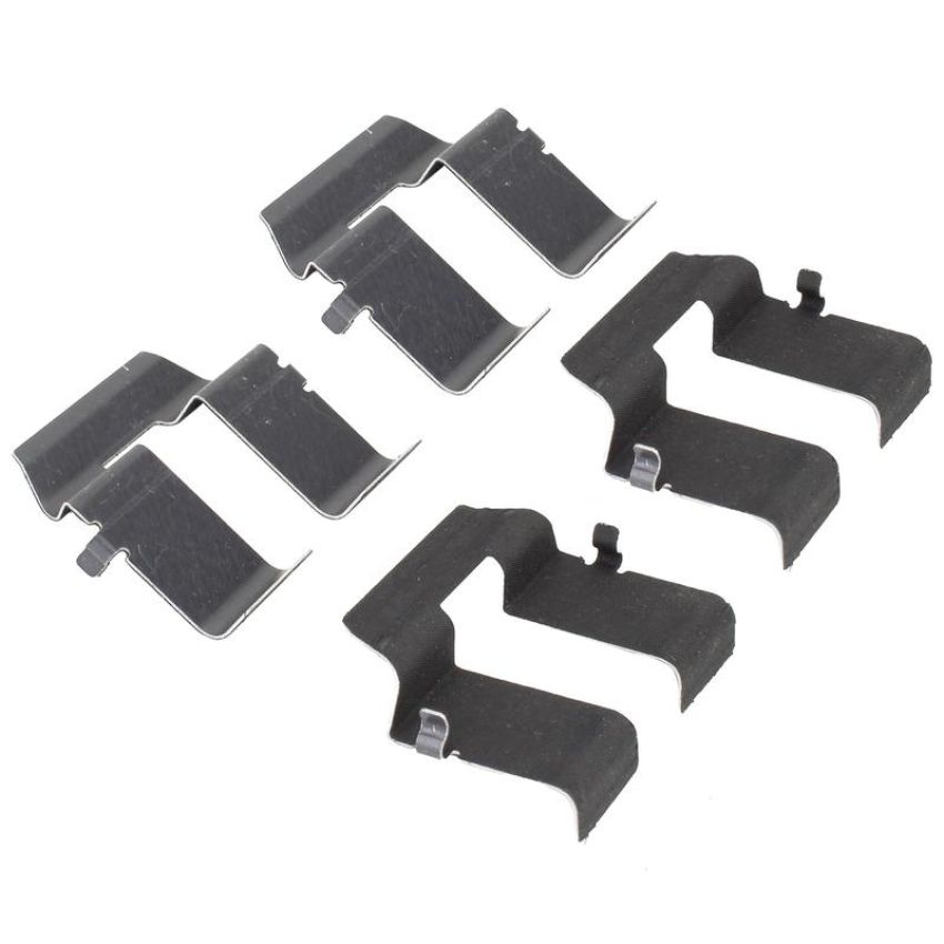 MPA 1001-0877M Quality-Built Premium Semi-Metallic Brake Pads w/ Hardware