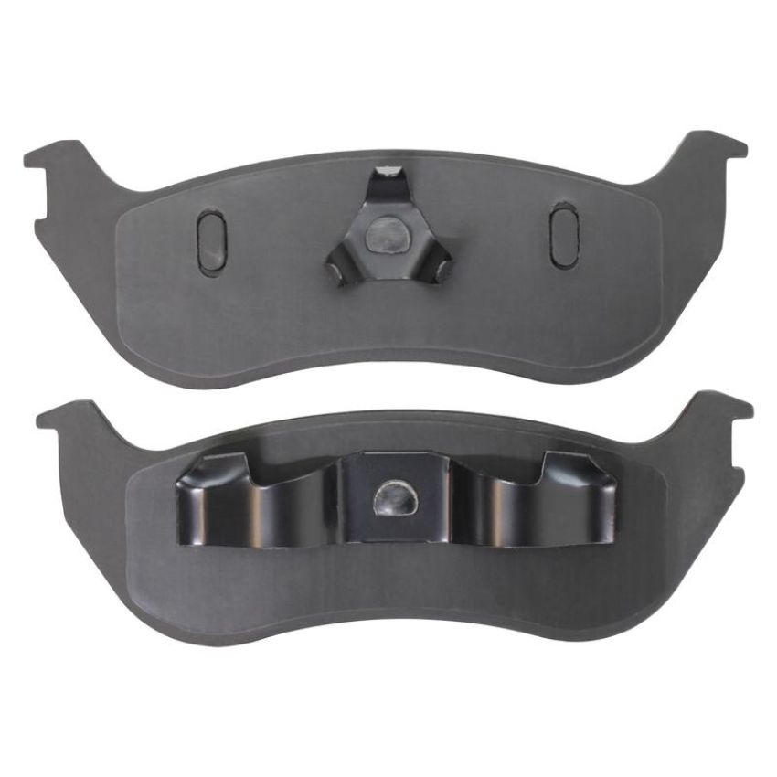 MPA 1001-0881M Quality-Built Premium Semi-Metallic Brake Pads w/ Hardware