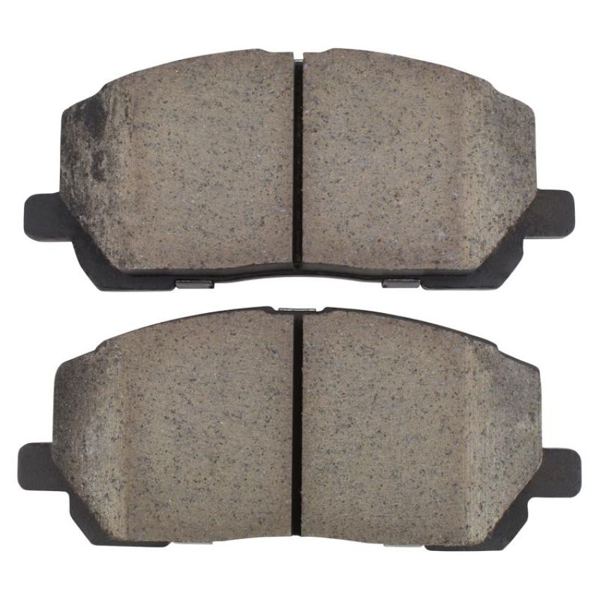 MPA 1001-0884M Quality-Built Premium Semi-Metallic Brake Pads w/ Hardware