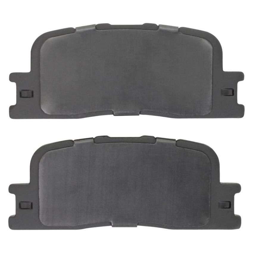 MPA 1001-0885C Quality-Built Premium Ceramic Brake Pads w/ Hardware
