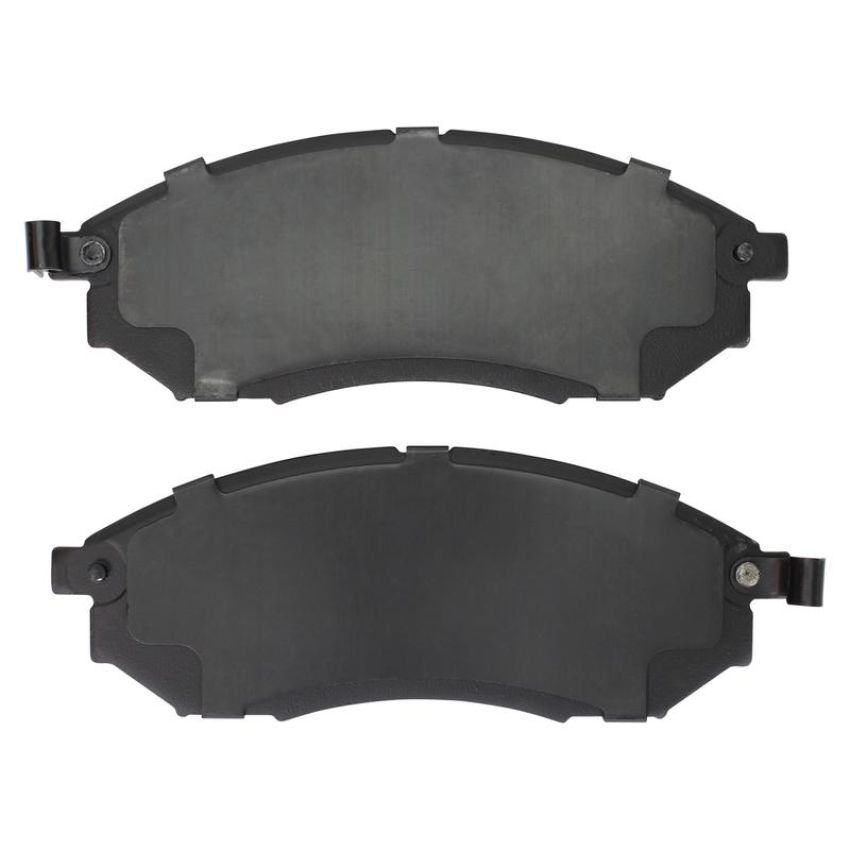 MPA 1001-0888M Quality-Built Premium Semi-Metallic Brake Pads w/ Hardware