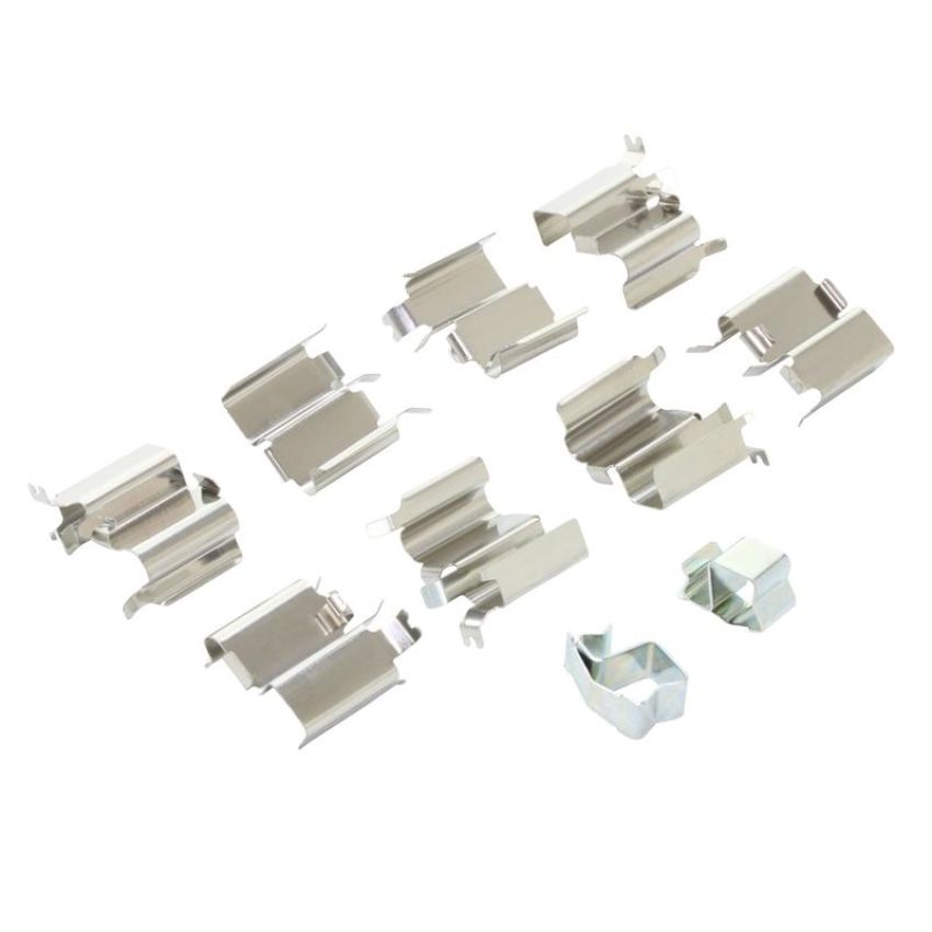MPA 1001-0890M Quality-Built Premium Semi-Metallic Brake Pads w/ Hardware