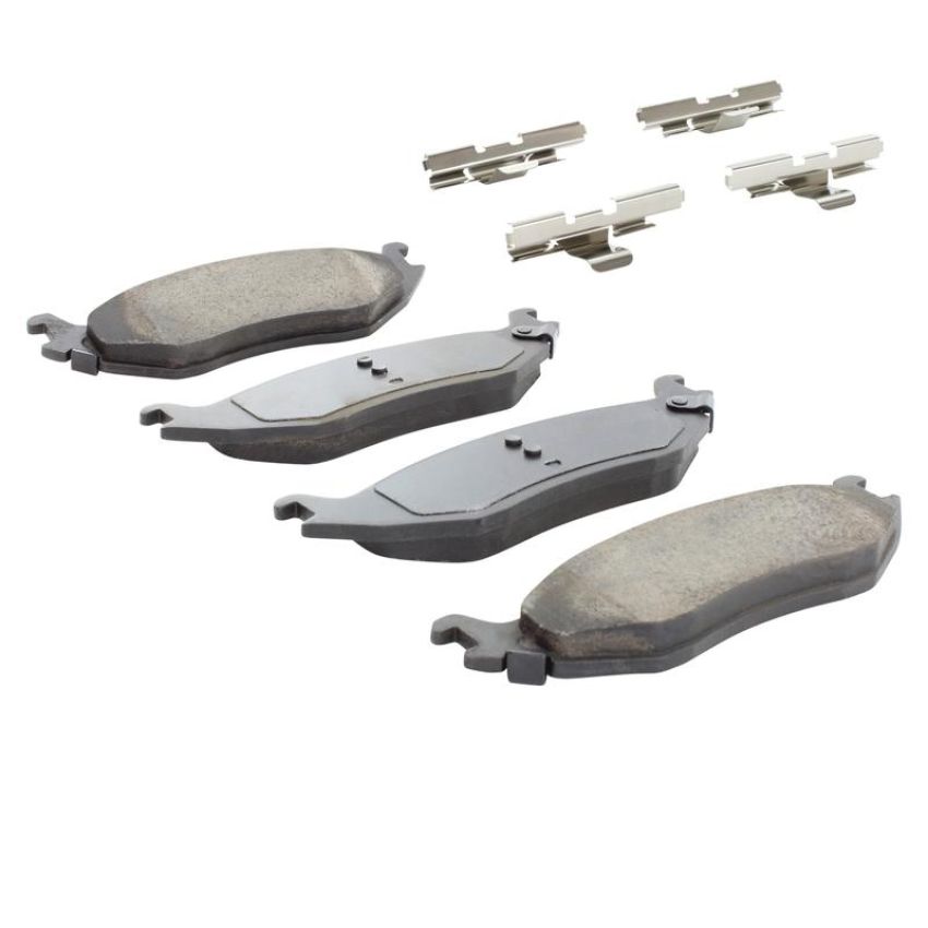 MPA 1001-0898C Quality-Built Premium Ceramic Brake Pads w/ Hardware