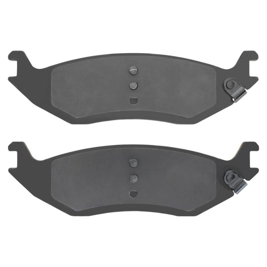 MPA 1001-0898C Quality-Built Premium Ceramic Brake Pads w/ Hardware