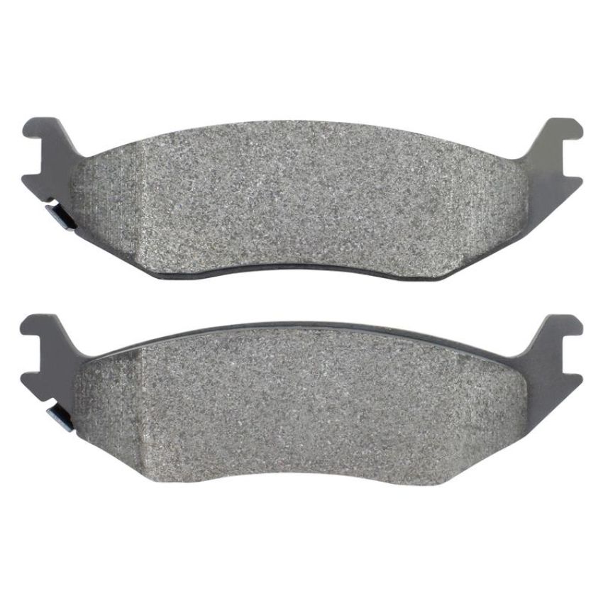 MPA 1001-0898M Quality-Built Premium Semi-Metallic Brake Pads w/ Hardware