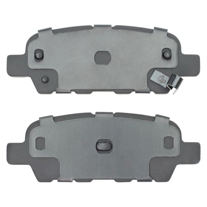 MPA 1001-0905AC Quality-Built Premium Ceramic Brake Pads w/ Hardware