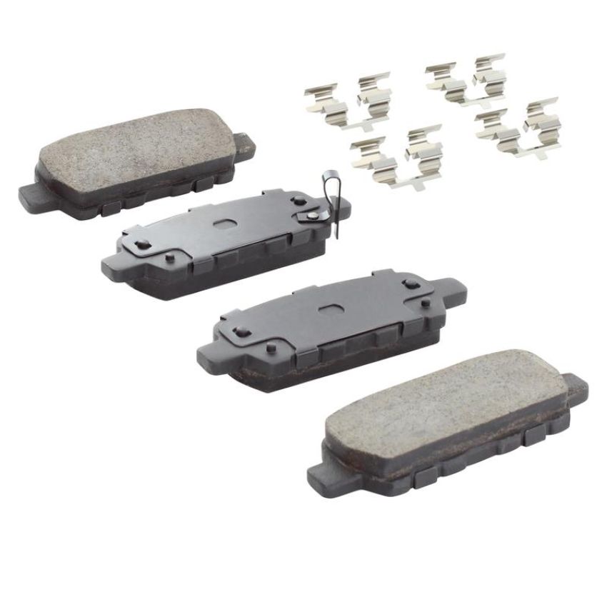MPA 1001-0905C Quality-Built Premium Ceramic Brake Pads w/ Hardware