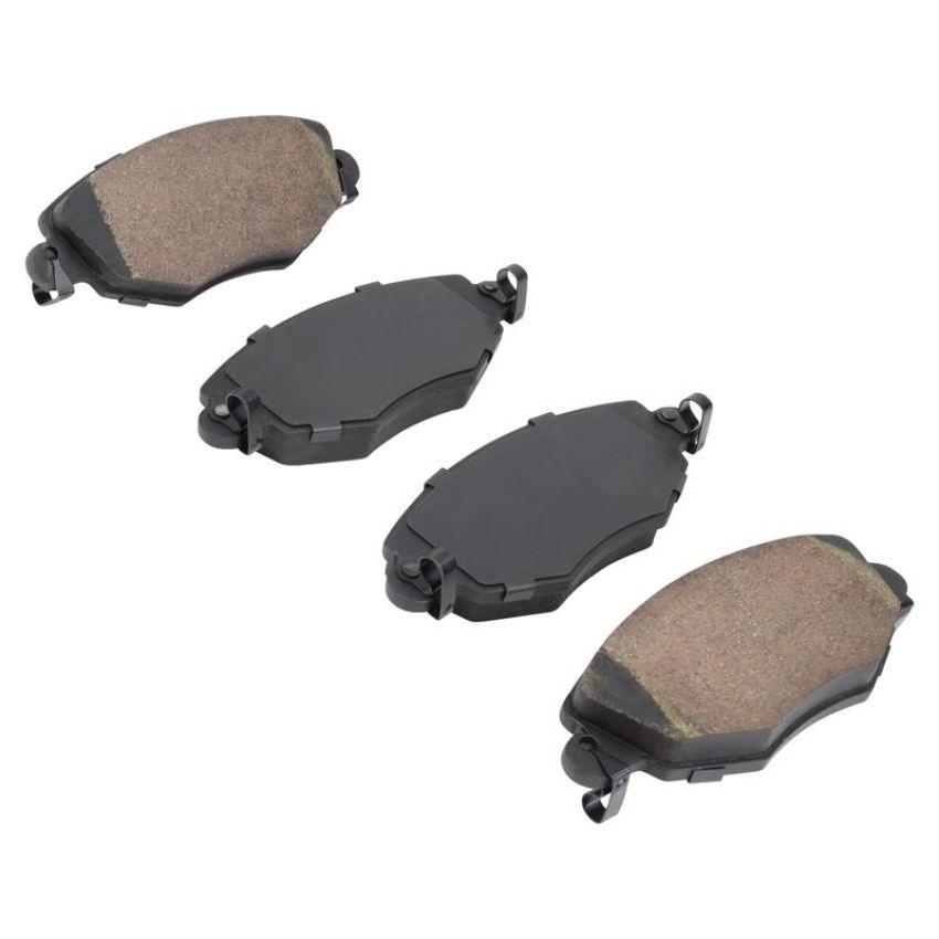 MPA 1001-0910M Quality-Built Premium Semi-Metallic Brake Pads