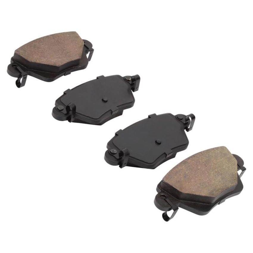 MPA 1001-0911M Quality-Built Premium Semi-Metallic Brake Pads