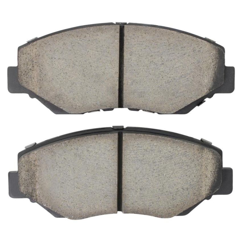 MPA 1001-0914AM Quality-Built Premium Semi-Metallic Brake Pads w/ Hardware
