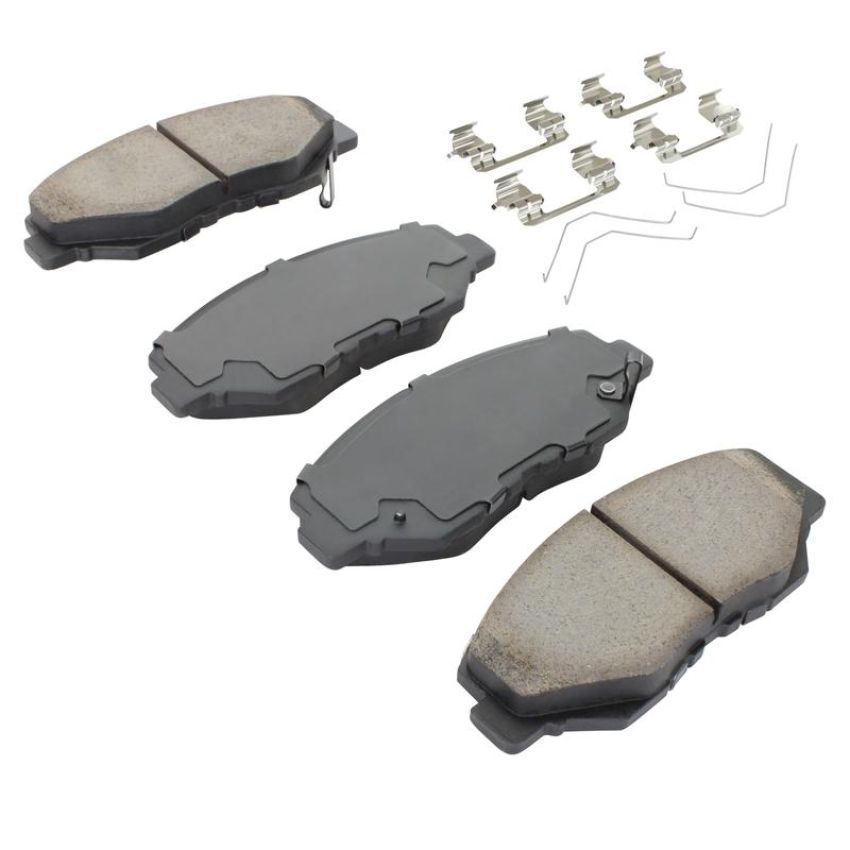 MPA 1001-0914BC Quality-Built Premium Ceramic Brake Pads w/ Hardware
